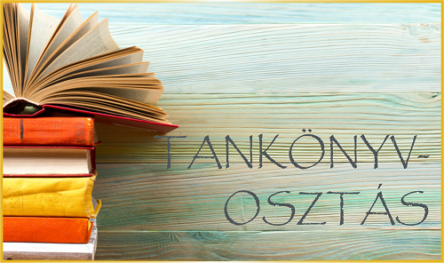 Tankönyvosztás 2025-26. tanév