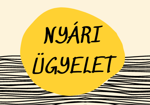 Nyári ügyeleti napok