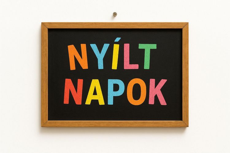 Nyílt napok 2026. november 9-10.
